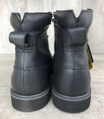 Volcom Smithington II Boots Black Leather Wheather Resistant EUR 46 Mens US 12 - Picture 4 of 12