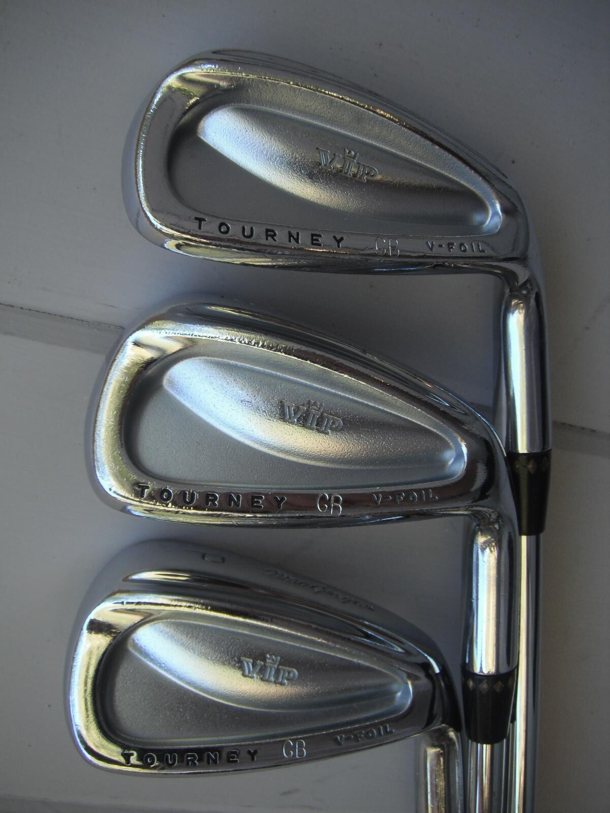 MacGregor Tourney VIP V-Foil Forged 2-P,G,L Golf Irons. Rifle 5.5. UNIQUE  SET !!