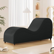 Faux Leather Yoga Chair – Padded Sponge Seat, Bespoke Fabric & Design Options