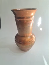 Vintage Copper Vase/ Pitcher Handarbeit 
