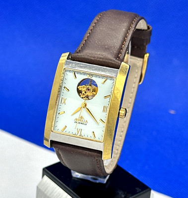 APPELLA ref 385 open heart automatic Swiss made wristwatch ETA 2824-2 25 jewels
