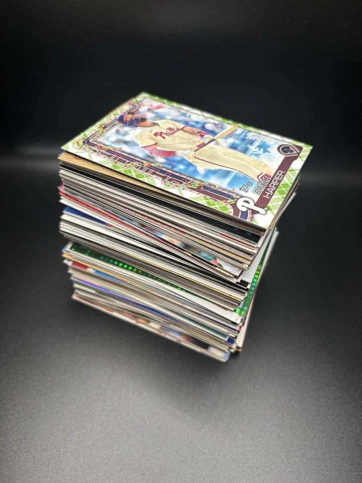 Lote 150+ Cartas Phillies Harper Utley Rollins Howard Hamels Werth Burrell Ruiz - Imagem 3 de 4