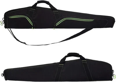 RAPRANCE 40/44/48/52Inch Scoped Rifle Case Soft Shotgun Bag with Accessory Zipper Pockets