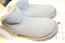 UGG Classic Mini Fluff High-Low Suede Shearling Womens Size 6 37 Boots 1103745