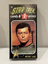 RARE Vintage 1976 Phoenix Co. Empty Candy Box Leonard "Bones" McCoy Star Trek