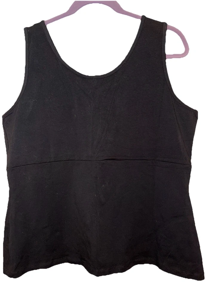 Camiseta sin mangas nueva sin etiquetas para mujer con control modelador 1x Foto 2 de 4