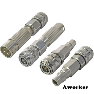 Sex Machine 3XLR/Vac-u-lock/M8 American Screw Connector Adapter Attachments