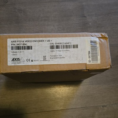 AXIS P7214 Video Encoder 0417-004