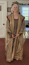 Hand Made Cosplay Theater Renaissance Fair Dress Gown Costume L - XL See Measur