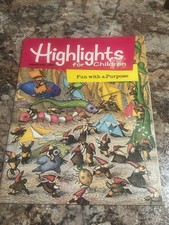 Highlights for Children Magazine February 1990 Fun With A Purpose Issue 463
