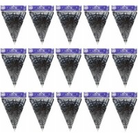 15X6M Wimpelkette Spinnennetz Halloween Spinnen Wimpel Girlande Deko Restposten