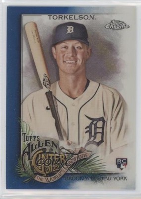 2022 Allen & Ginter Chrome Blue Refractor /150 Spencer Torkelson Rookie RC 4z8
