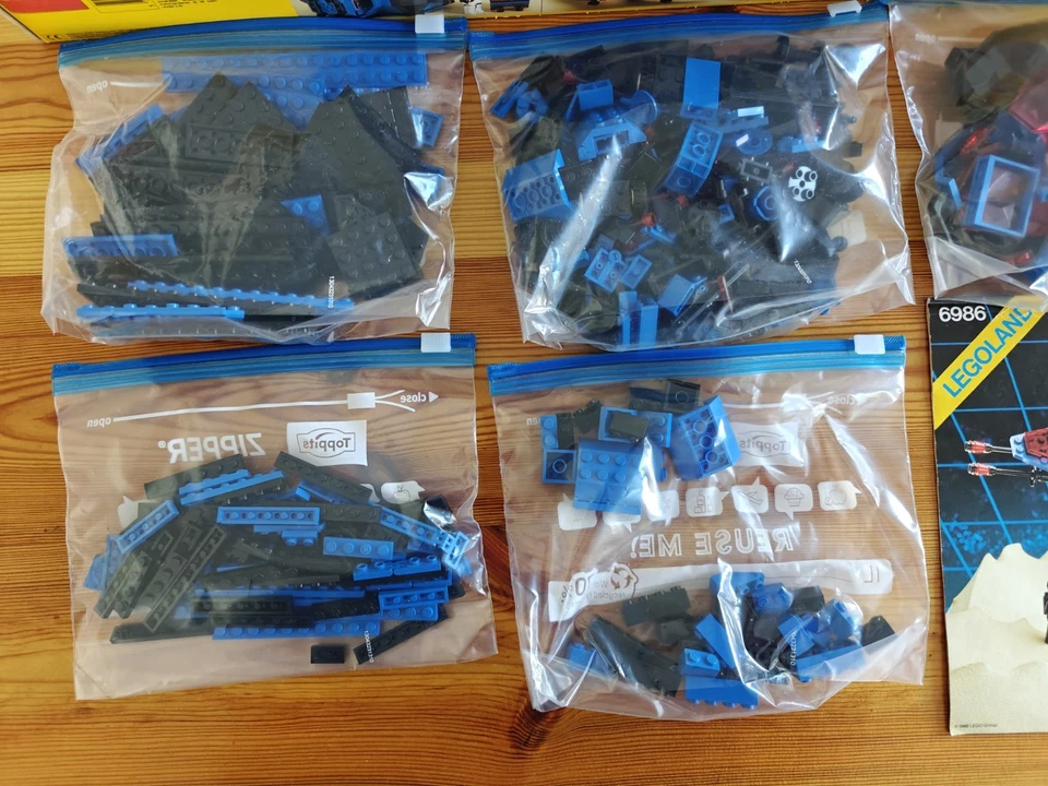 Lego Legoland 6986 Space Police Mission Commander Anleitung Plastik - Inlay OVP  - Bild 2 von 4