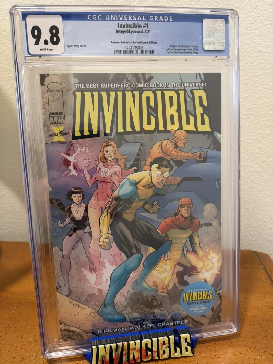 25+ Invincible Certified Guaranty Company (CGC) 9.8 Near Mint/Mint