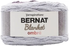 Bernat Blanket Ombre Yarn-Charcoal Ombre