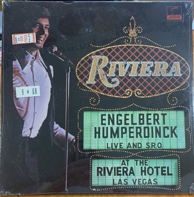 Engelbert Humperdinck Live and SRO Riviera Hotel Vinyl LP NEW FACTORY SEALED