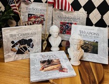 Civil War Book Set 5 William Davis Hardcover Dust Jackets Illustrated Americana