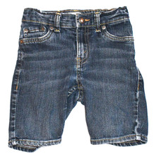 Levi's 511 Slim Denim Blue Jean Shorts Boy's Size 5 Regular Adjustable Waist