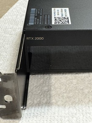 NVIDIA RTX 2000 Ada 16GB GDDR6 PCIe 4.0 x8 Full Height Brackets Graphics