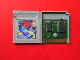 Qix Game Boy Original Nintendo GB Puzzle Authentic NES 8 Bit Classic Nice Cond.