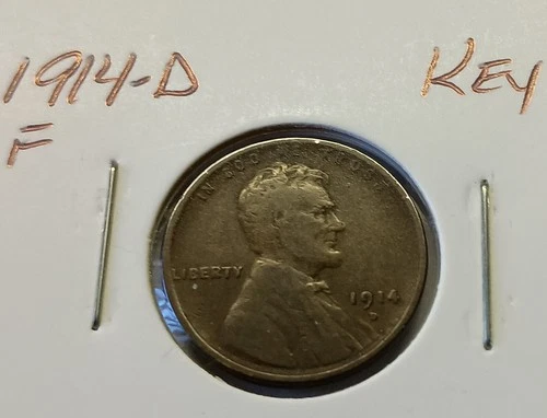 1914-D Lincoln Wheat Cent Key Date