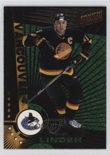 1997-98 Pacific Dynagon Dark Gray Trevor Linden #127 1k9