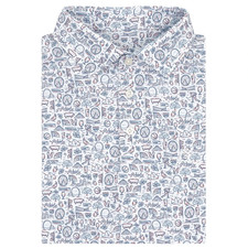Rhoback the City of Oaks Men'S Short Sleeve Performance Polo