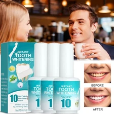 3Pcs Tooth Paint Instant Whitening Paint for Teeth Teeth Whitening Gel Paint Hot