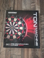 Winmau Electronic Pro Dart Board-Soft Tip 90 Games for 8 Players,Darts Included