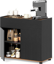 Credenza Cucina Con Cassetto E 2 Ante, Mobile Cucina Dispensa Moderno Con Dispos