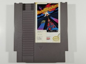 &curren; RoadBlasters &curren; Game W/ Original Wear Box No Manual Nintendo NES Authentic