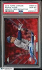2018 Topps Chrome Update Red Refractor Aaron Judge 01/25 PSA 10 First One