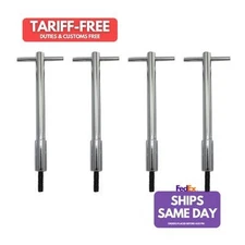 Specialty 7281KIT, Set of 4 Tall T-Bar Wing Nuts 4Pc Performance Racing Parts