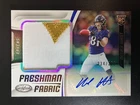 2018 Certified Freshman Fabric Mirror /399 Hayden Hurst Rookie Auto RC Ravens