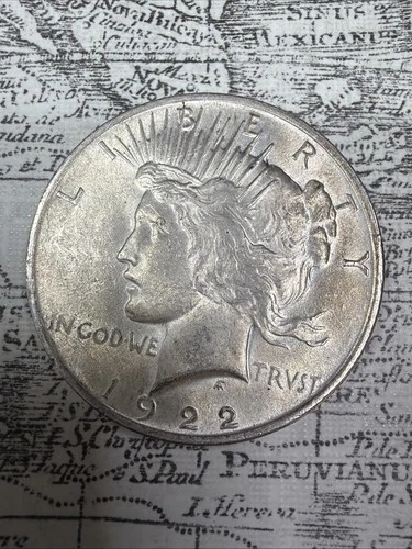 1922 Peace Dollar - AU - PD10