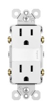 Legrand radiant Adjustable LED Night Light Outlet, 1.6W x 2.75H, White