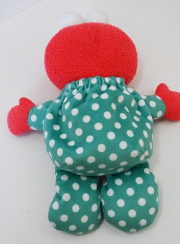 9" PLAYSKOOL Sesame Street Elmo Plush Snuggle Hasbro Reversible - Picture 4 of 10