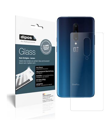 2x Schutzfolie für OnePlus 7 Pro Rückseite matt - Anti-Shock 9H Folie Glass