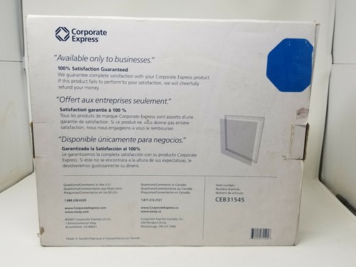 Corporate Express 16"-18" LCD Monitor Black Anti-Glare Privacy Filter CEB31545 - Picture 3 of 3