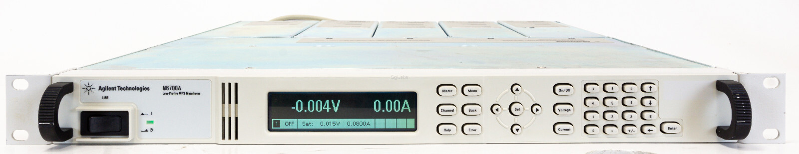 N6700a Agilent Keysight N6700A + 2x N6734A 2x N6742B Low profile MPS Power ...