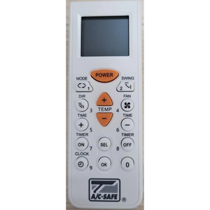 Ac Safe Universal Air Conditioner Remote Control Ebay