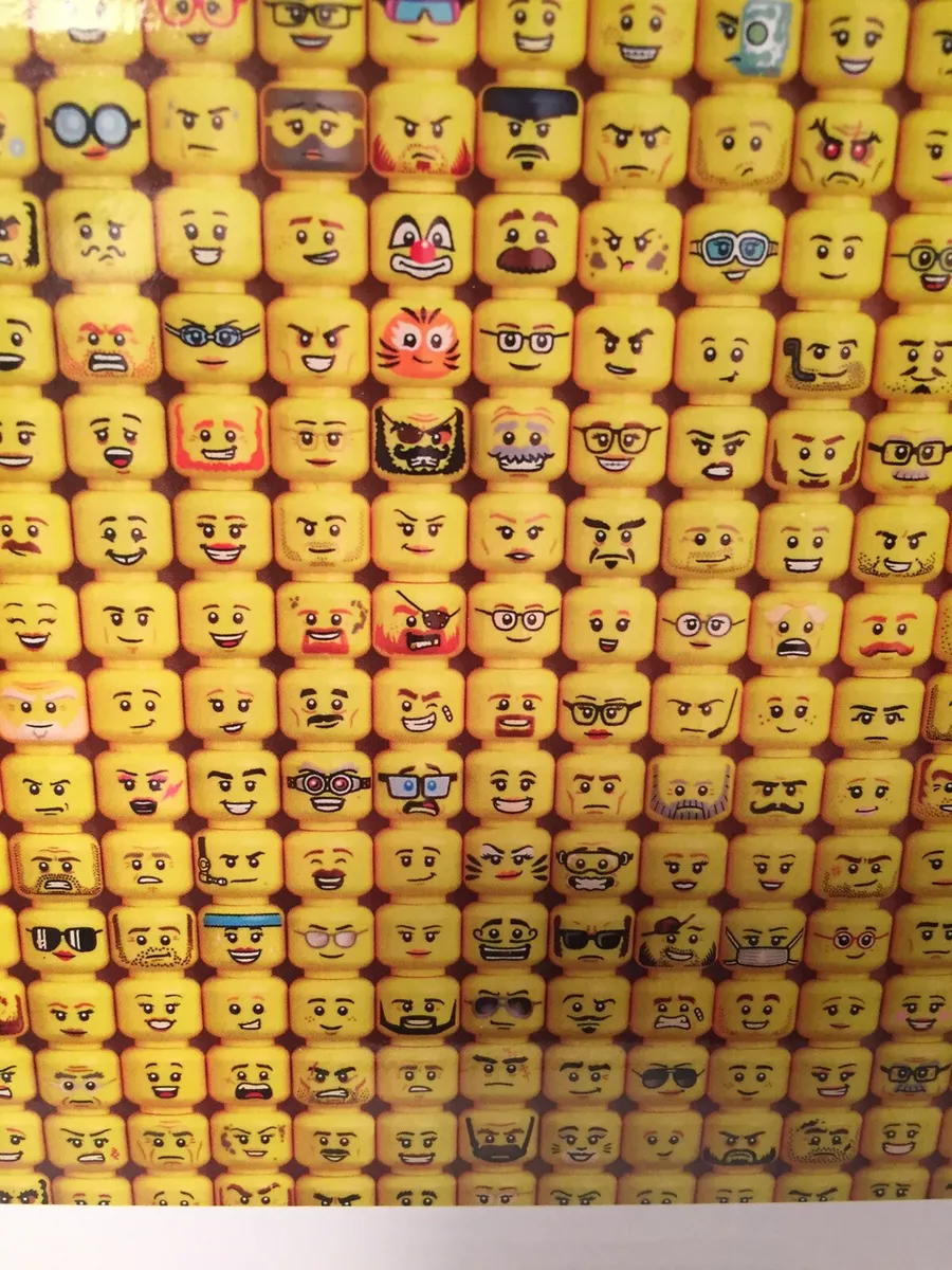 Lego head jigsaw hot sale