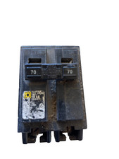 SQ D Home Line 70 amp two pole circuit breaker