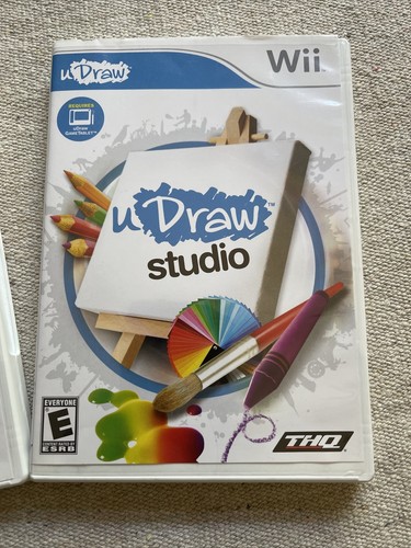 Pacchetto gioco di strategia/puzzle Udraw Studio & Udraw Pictionary WII - Foto 3 di 5