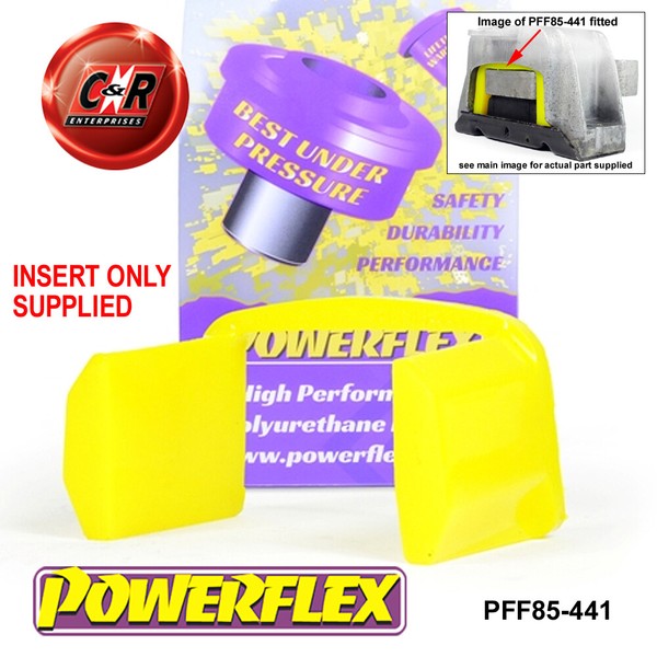 Powerflex Oben Getriebe Mnt Einsatz FüR Audi A3/S3 Mk1 8L 4WD 1999-2003-image