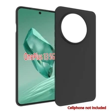 Waterproof Durable Black Soft TPU Protective Case For OnePlus 13 SmartPhones