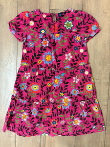 Baby Gap girls corduroy tiered dress size 5 GUC