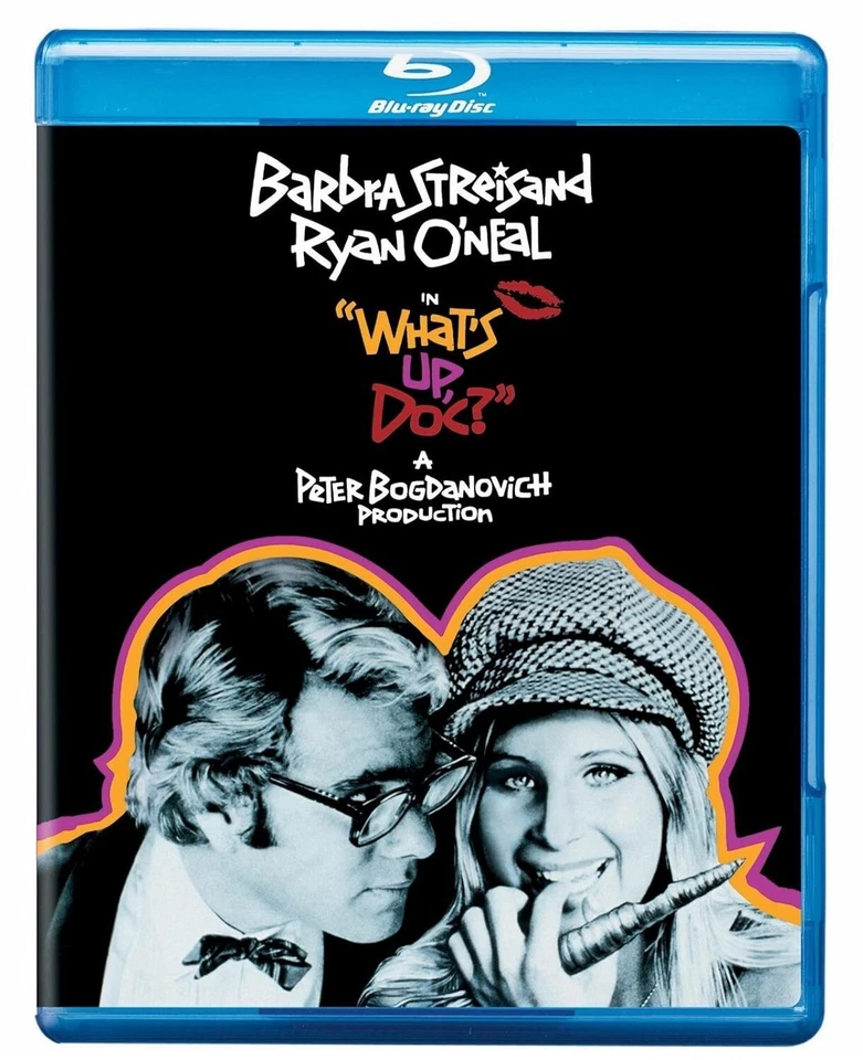 What's Up Doc Blu ray (Barbra Streisand, Ryan O’Neal) Region Free Inc Reg Post - image 3 of 3