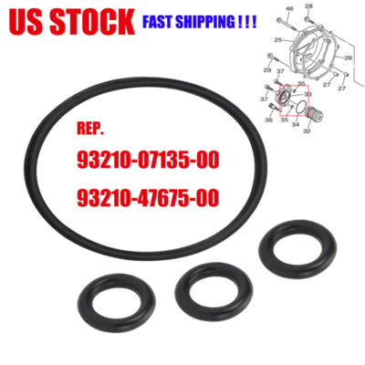 4 Stroke Engine Oil Filter Cover Passage ORings Kit For Yamaha YFZ450 250 WR250F