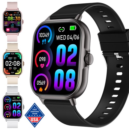 2025 Smart Watch For Men/Women, Waterproof Smartwatch Bluetooth iPhone Samsung - Picture 2 of 15